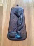 messing toilet bord deurplaatje wc deur teken naambordje, Ophalen, Zo goed als nieuw