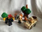 Vintage duplo set 2681 Town Zoo Lion Safari, Ophalen of Verzenden, Gebruikt, Duplo