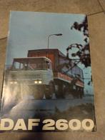 DAF 2600 Brochure - Zeldzaam!, Ophalen of Verzenden, Gelezen, Overige merken, DAF