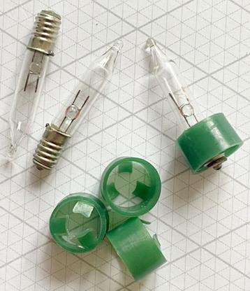 Gloeilampjes E5-fitting (35x) voor o.a. modelbouw, poppehuis beschikbaar voor biedingen