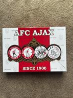 AFC Ajax puzzel 4 logo’s 1000 stukjes, Hobby en Vrije tijd, Denksport en Puzzels, Ophalen of Verzenden, 500 t/m 1500 stukjes, Zo goed als nieuw