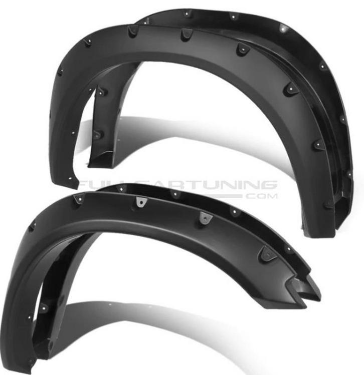 Spatbordverbreders Dodge Ram 1500 (2001-2008), Auto-onderdelen, Carrosserie en Plaatwerk, Spatbord, Dodge, Voor, Nieuw, Verzenden