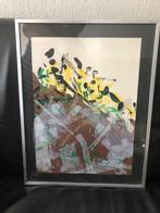 Riopelle Litho 1967/1968, handsigned @ verso, Ophalen of Verzenden