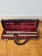 Flute Dwarsfluit A.W.T. Armstrong & Co. Met koffer with case, Ophalen of Verzenden, Gebruikt, Dwarsfluit, Met koffer of tas