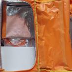 grote thuisbezorgd tas met jas, Ophalen, 40 tot 60 cm, 30 cm of meer, Oranje