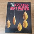 Kreatief met Papier - Wim Kros - Knutselboek, Gelezen, Ophalen of Verzenden, Scrapbooking en Knutselen, Wim Kros