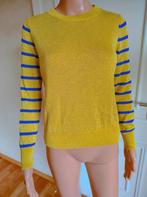 vintage glitter trui, Verzenden, Zo goed als nieuw, Maat 36 (S), Geel