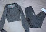 Gymshark Set Adapt Marl Seamless, Kleding | Dames, Sportkleding, Nieuw, Ophalen of Verzenden, Maat 36 (S), Grijs