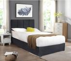 Dubai opbergbed 1-persoons - 90x200 - Antraciet, Huis en Inrichting