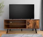 TV meubel Atlas - Bruin - 110x40x49,5 cm, Huis en Inrichting, 100 tot 150 cm, Nieuw, Ophalen of Verzenden, Minder dan 100 cm