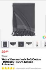 Prachtige nieuwe Hammamdoek soft, Zwart, Overige typen, Ophalen of Verzenden, Nieuw