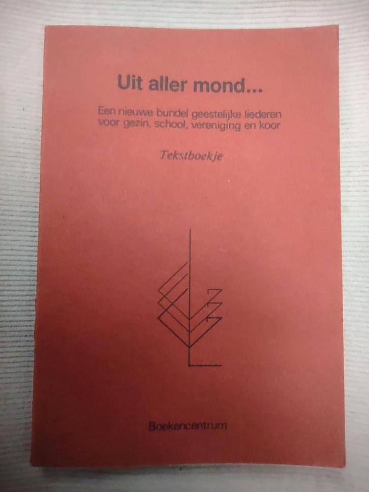 Uit Aller Mond.  Tekstboekje - Liederenbundel.  222 liederen, Boeken, Godsdienst en Theologie, Gelezen, Christendom | Protestants