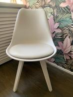 Witte stoel, Huis en Inrichting, Wit, Zo goed als nieuw, Eén, Ophalen