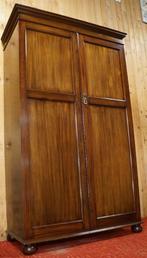 Art Deco Tweedeurskast Notaris kast Garderobekast Boekenkast, Ophalen, Overige materialen, 50 tot 100 cm, Art Deco, Antiek, Vintage, Design, Amsterdamse School