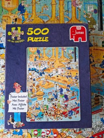 Jan van haasteren puzzel, 499 stukjes de brouwerij beschikbaar voor biedingen
