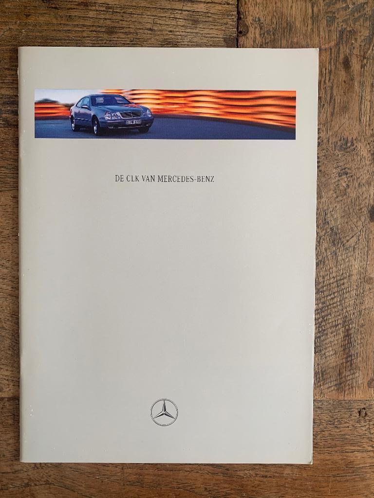 Folder, brochure Mercedes-Benz CLK coupe 1997 C208 nieuw, Nieuw, Mercedes-Benz, Mercedes, Ophalen of Verzenden