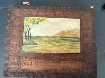 Schilderij antiek  beschikbaar voor biedingen