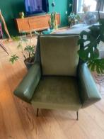Vintage Jaren 60 Fauteuil - Uniek Design!, Huis en Inrichting, Fauteuils, Gebruikt, 75 tot 100 cm, Ophalen of Verzenden, 50 tot 75 cm