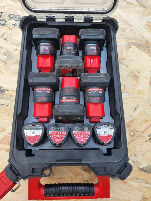 Milwaukee packout accu inlay voor Compact organizer, Doe-het-zelf en Verbouw, Kratten en Dozen, Nieuw, Doos, Minder dan 35 cm