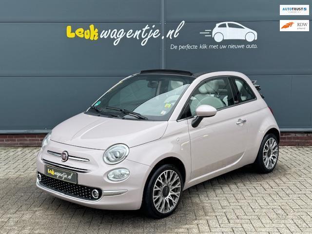 Fiat 500 C 1.0 Hybrid Star Cabrio *carplay *cruise *p-sensor, Auto's, Fiat, Bedrijf, Te koop, 500C, ABS, Airbags, Airconditioning