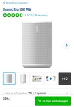 Sonos era 100 bluetooth speaker NIEUW!, Nieuw, Ophalen of Verzenden, Sonos, Minder dan 60 watt
