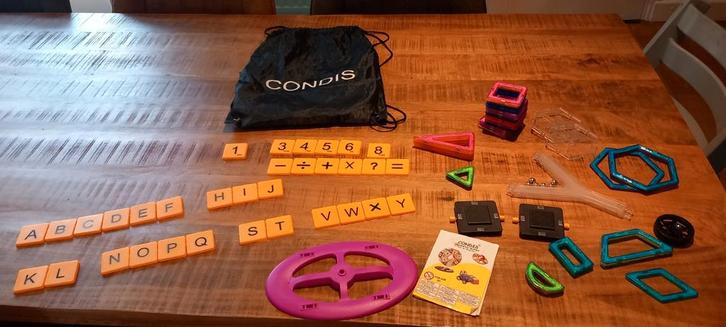 Condis Speelgoed Set, Kinderen en Baby's, Speelgoed | Educatief en Creatief, Gebruikt, Knutselen, Bouwen, Taal en Lezen, Rekenen
