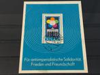 DDR Block 38 1973 gestempeld, Verzenden, DDR, Gestempeld
