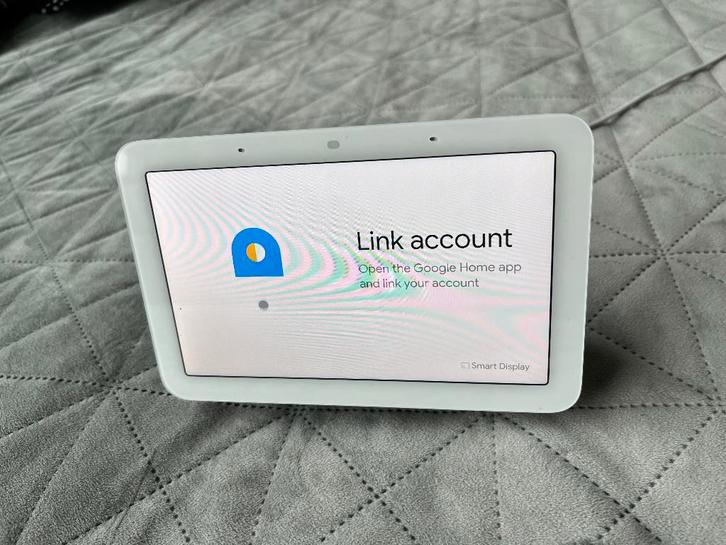 Google Nest Hub (2nd Gen), Audio, Tv en Foto, Mediaspelers, Zo goed als nieuw, Zonder harde schijf, Ophalen of Verzenden