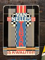 Emaille reclame bord plaat “van nelle “, Ophalen, Reclamebord, Gebruikt, Info@
