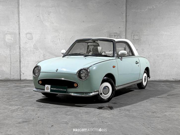 Nissan Fiagaro 936 Figaro Turbo (bj 1991, automaat), Auto's, Oldtimers, Bedrijf, Te koop, Open dak, Nissan, Overige brandstoffen
