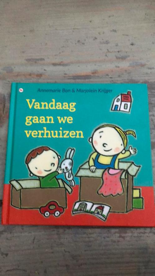 Annemarie Bon - Vandaag gaan we verhuizen, Boeken, Kinderboeken | Baby's en Peuters, Zo goed als nieuw, Ophalen of Verzenden