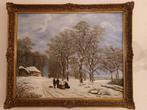Winterlandschap, Barend Cornelis Koekkoek, Antiek en Kunst, Kunst | Tekeningen en Foto's, Ophalen