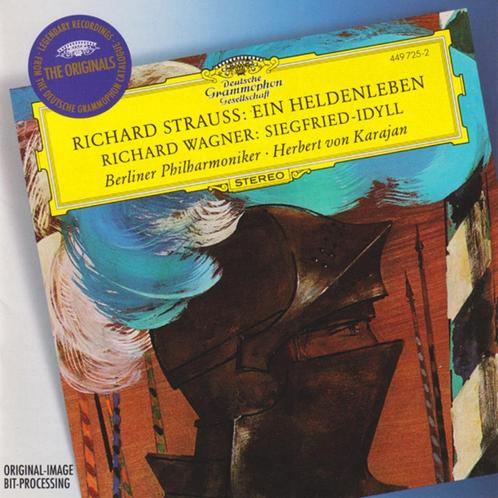 STRAUSS Ein heldenleben CD VON KARAJAN DG ORIGINALS ZGAN, Cd's en Dvd's, Cd's | Klassiek, Zo goed als nieuw, Orkest of Ballet