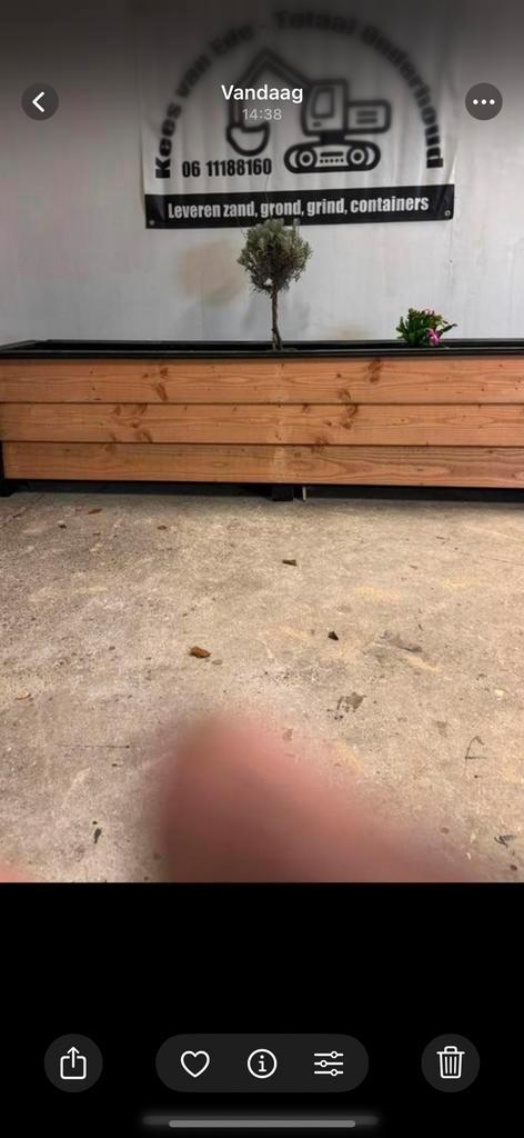 Zweetsrabat doulas fijn gezaagd  bloembak, Tuin en Terras, Bloembakken en Plantenbakken, Nieuw, Hout, Rechthoekig, Verzenden
