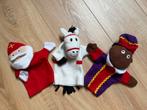 Handpoppen Sinterklaas, Zwarte Piet en Paard, Ophalen of Verzenden, Zo goed als nieuw, Overige typen
