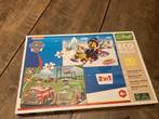 Paw Patrol puzzel 2in1, Ophalen of Verzenden, 10 tot 50 stukjes, Gebruikt, 4 tot 6 jaar