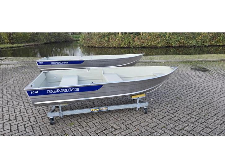 Marine Aluminium V-bodem boot herfst uitverkoop!, Watersport en Boten, Vis- en Consoleboten, Nieuw, 3 tot 6 meter, Aluminium