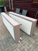 2x Boxspring 80x200 - Goedkoop!, Huis en Inrichting, Ophalen, Gebruikt, Eenpersoons, Beige