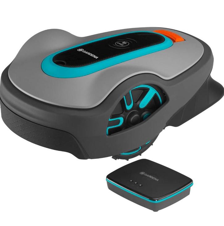 Gardena SILENO Life 750 Smart Robotmaaier garantie tm 8-2026, Tuin en Terras, Robotmaaiers, Gebruikt, 20 tot 25 cm, Met regensensor