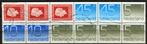 Nederland, postzegelboekje 26a, 1981, echt gelopen., Verzenden, Na 1940, Gestempeld