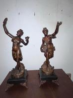 Bronzen beelden - J. Guillemot, Ophalen of Verzenden