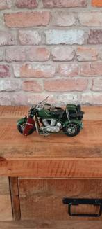 NIEUW:metalen militair motor met zijspan, Hobby en Vrije tijd, Modelauto's | 1:24, Nieuw, Motor, Ophalen of Verzenden