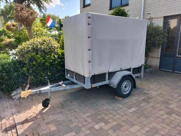 Huif Aanhanger( huif 1.55 hoog!!) beschikbaar voor biedingen