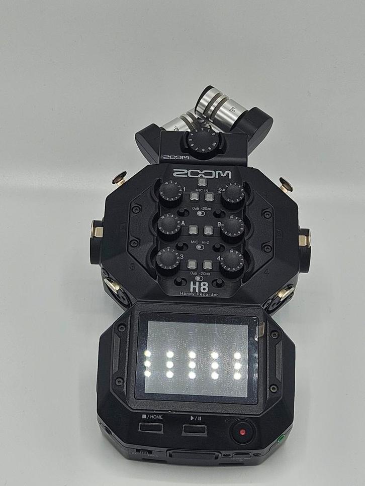 Zoom H8 Handy Recorder - Professionele Audio, Muziek en Instrumenten, Samplers, Zo goed als nieuw, Ophalen of Verzenden