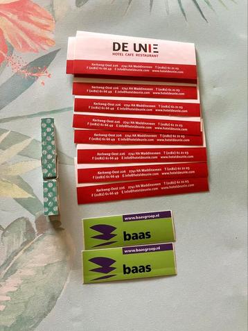 Bureau STICKERS zakelijk voor verzamelaar beschikbaar voor biedingen