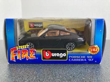 auto Porsche 911 Carrera Bburago Str.F.Coll. 1:43 NIEUW beschikbaar voor biedingen