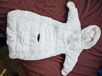Witte baby jas 62/68, Kinderen en Baby's, Babykleding | Maat 62, Jongetje of Meisje, Ophalen of Verzenden, Zo goed als nieuw, Jasje