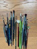 Penselen schilderen kunst hobby, Hobby en Vrije tijd, Schilderen, Ophalen of Verzenden, Gebruikt