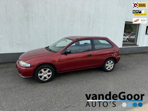 Mazda 323 1.5i P LX, '97, 205000 km, airco, trekhaak inruilk, Auto's, Mazda, Bedrijf, Te koop, Airconditioning, Centrale vergrendeling