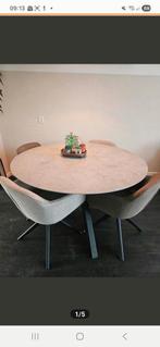 Ronde eettafel 140cm, Ophalen, Rond, 100 tot 150 cm, 100 tot 150 cm